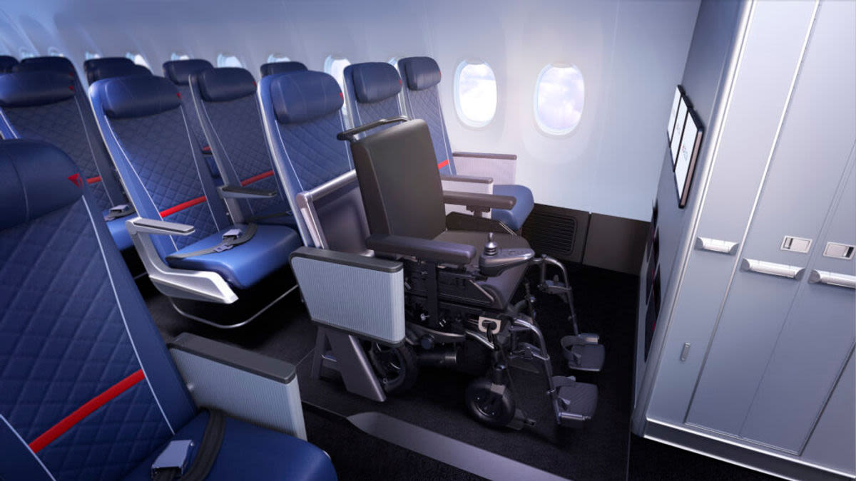 Delta Air Lines Unveils Newly Accessible Designs for Wheelchair Users