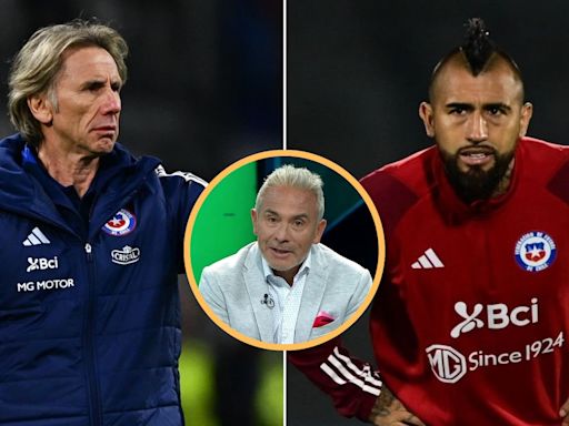 Extécnico de Chile lapidó a Arturo Vidal y defendió con firmeza a Ricardo Gareca: “Al que está en el suelo no se le pega”