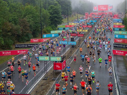 Man, 29, dies after collapsing during Great North Run half-marathon