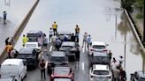 Major road among those flooded as torrential rain hits Toronto