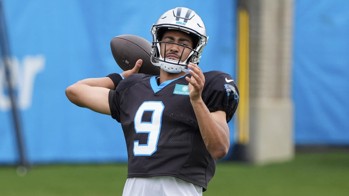 Bryce Young has uneven passing day at Carolina Panthers training camp