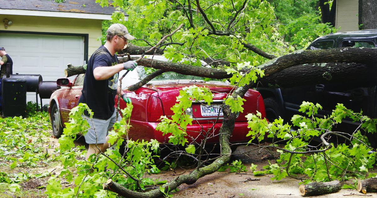 Storm causes damage in Oscie Ora Acres area of Carl Junction