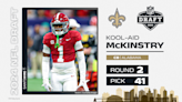 Saints sign second-round draft pick Kool-Aid McKinstry