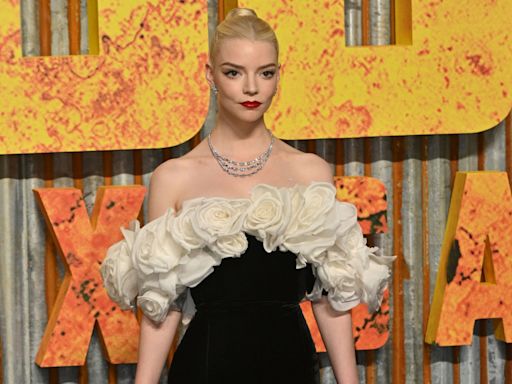 Anya Taylor-Joy's 'love story' was sewn into her wedding dress