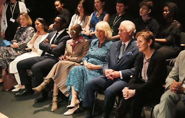 King Charles and Cynthia Erivo Share a Laugh at the Royal Academy of Dramatic Arts