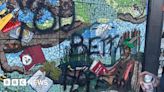 Sherwood: Robin Hood mosaic vandalised with graffiti