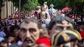 San Fermín 2024 | Primera salida de la Comparsa de Gigantes y Cabezudos