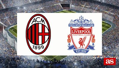 Milan vs Liverpool en vivo y directo, Champions League 2024/2025