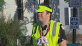 Portland community celebrates beloved crossing guard for his dedication