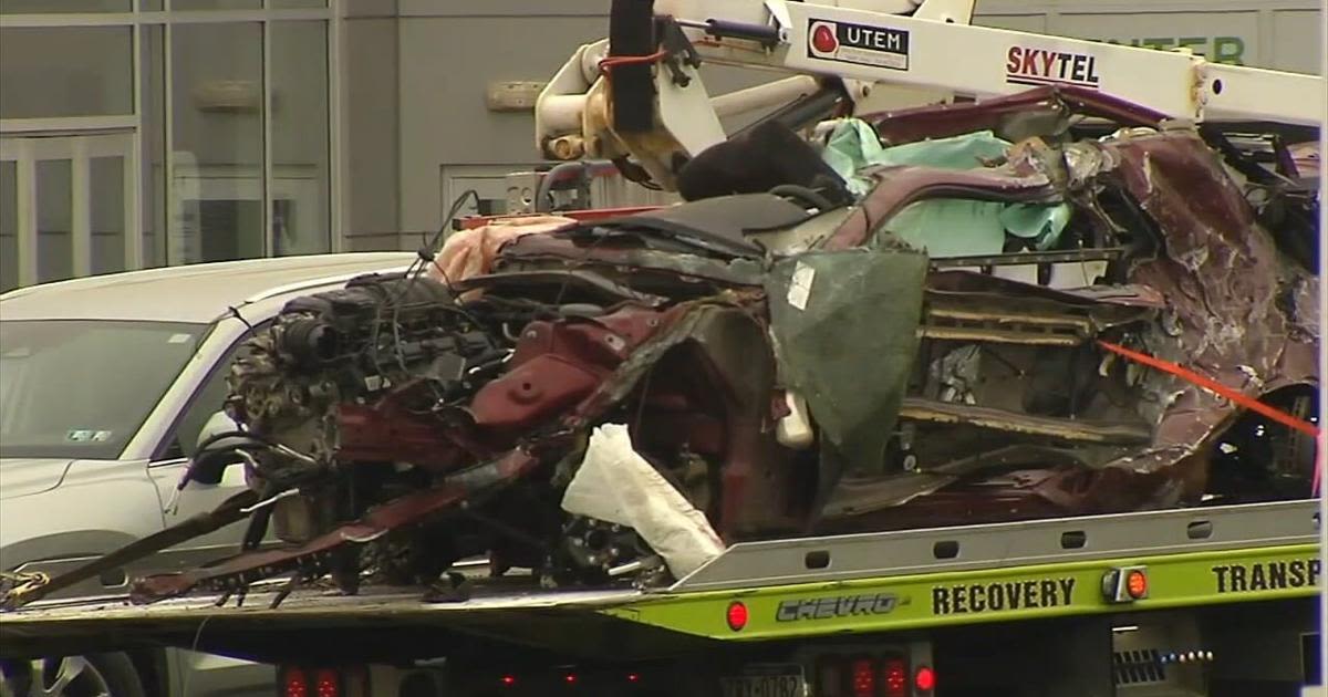 Philadelphia man dead after car plows into several vehicles across 2 dealerships on Lehigh Street