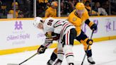 Predators beat Blackhawks in Connor Bedard's first game in Nashville since NHL draft