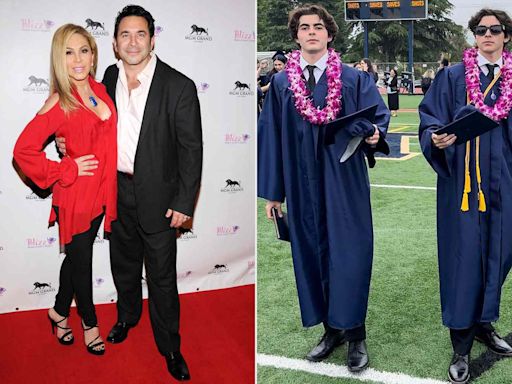 Adrienne Maloof and Dr. Paul Nassif 'Couldn't Be Any Prouder' After Their Twins Graduate High School