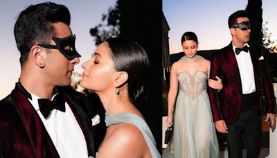 ‘Fifty shades of RK’: Ranbir Kapoor leaves fans swooning in new pics with Alia Bhatt from an Italian masquerade ball