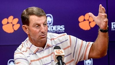 Dabo Swinney calls out ACC, ESPN for asking Clemson to move rivalry game vs. Gamecocks