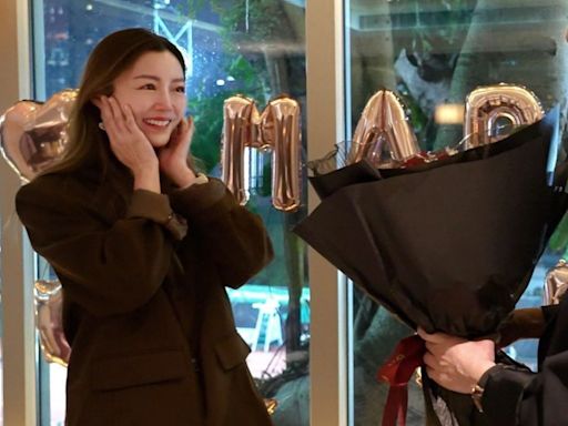 Michelle Wai's fiance popped the question on her birthday