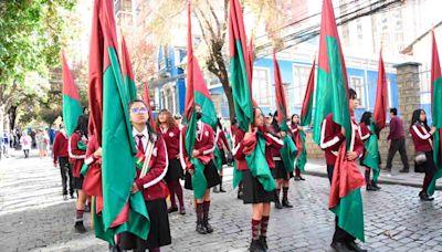 Inician desfiles por La Paz y cierran vías - El Diario - Bolivia