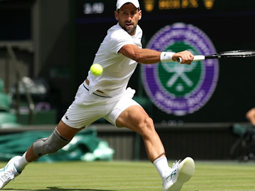 Novak Djokovic increasingly confident of making Wimbledon after Daniil Medvedev practice match - ‘I am pain free’ - Eurosport