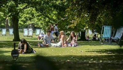 Met Office records hottest day of year with high of 30.3C at Heathrow Airport