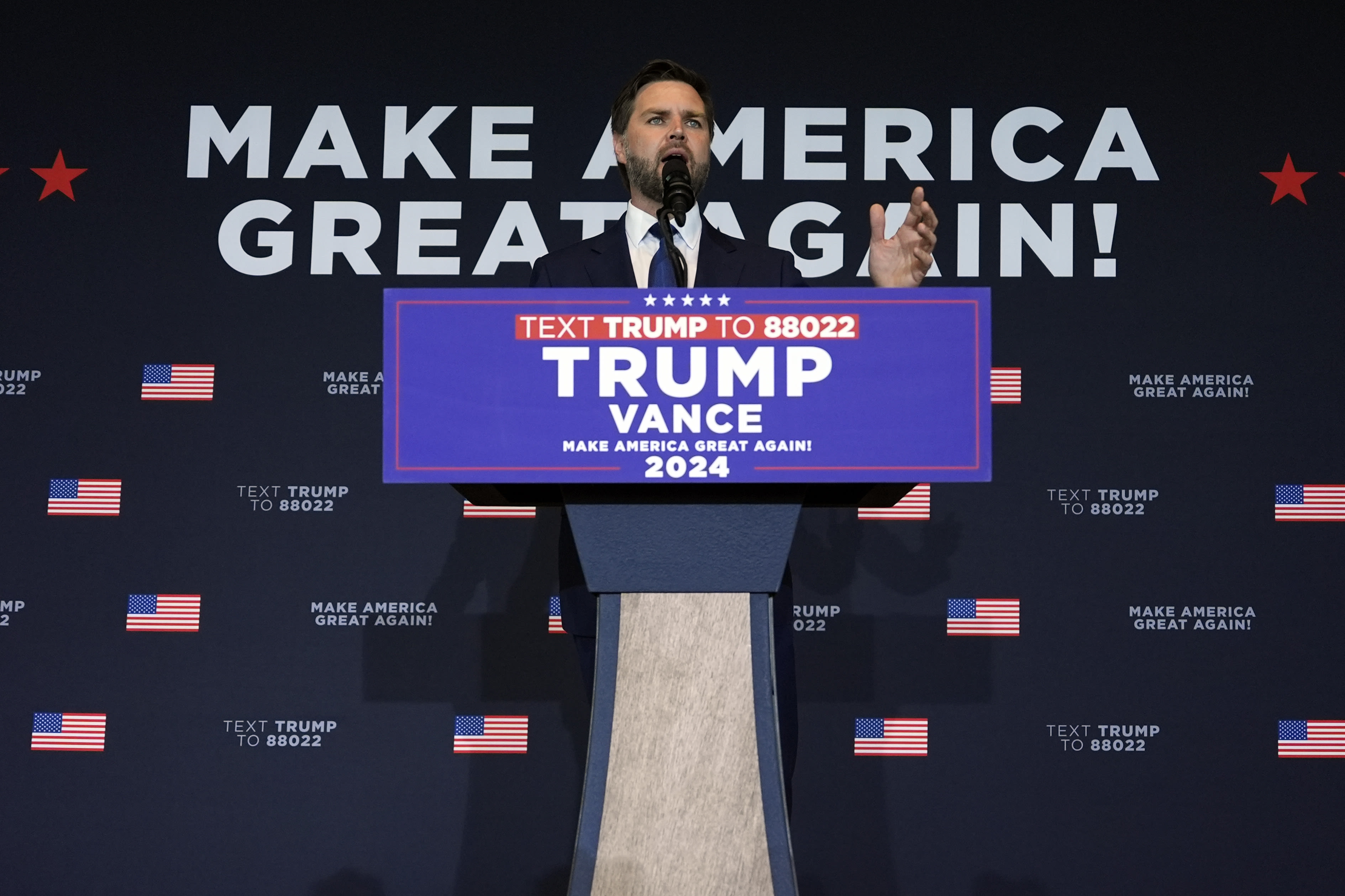 As Sen. JD Vance prepares to take the RNC stage, here's where Trump's VP pick stands on issues including abortion, climate change, immigration and election integrity