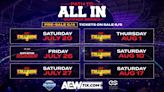 Five Consecutive AEW Collision Tapings Set For Arlington, Texas As Part Of Path To All In Summer Series