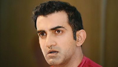 Here comes Gambhir and the talk