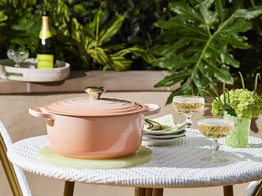 The New Le Creuset Fizzy Pink Pieces We're Adding to Cart