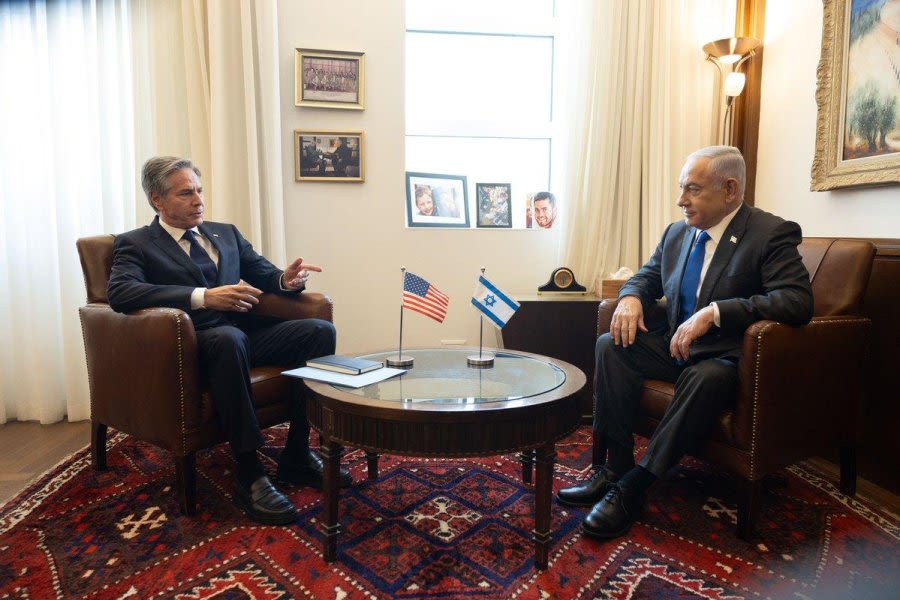 Blinken meets Netanyahu in Israel amid push to secure cease-fire, prevent Rafah invasion