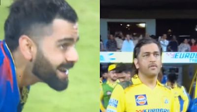 Video: Contrasting Emotions On Virat Kohli's And MS Dhoni's Face As RCB Stun CSK To Sneak Into IPL 2024 Playoffs