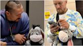 The wholesome reason Oleksandr Usyk arrived for Tyson Fury fight with a cuddly Eeyore toy