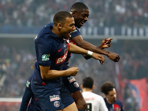 1-2. El PSG despide a Mbappé con una Copa de Francia