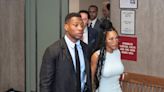 Marvel star Jonathan Majors weeps during closing arguments in trial