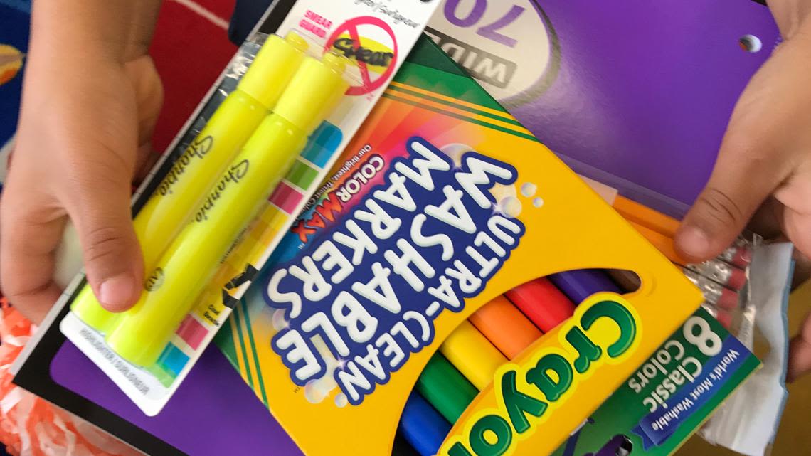 St. Pete hosts school supply drive for K-8 students