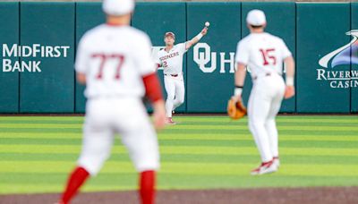 OU baseball live score updates vs Kansas in Big 12 Tournament