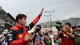 Leclerc puts Ferrari on pole in Monaco GP as Perez crashes