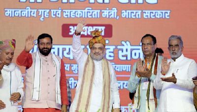 Praise for moms, mum on martyrs: Amit Shah woos Haryana OBCs, skips army deaths in Doda