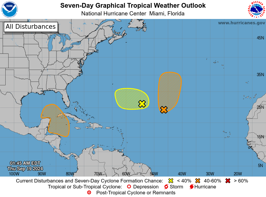 National Hurricane Center: Caribbean system could form this weekend, 2 more in Atlantic