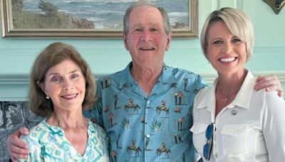 From the classroom to Kennebunkport: Sen. Amy Grady meets former President Bush