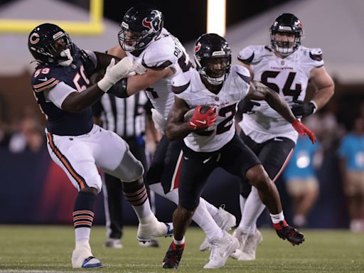 Texans release first unofficial offensive depth chart ahead of Steelers preseason matchup