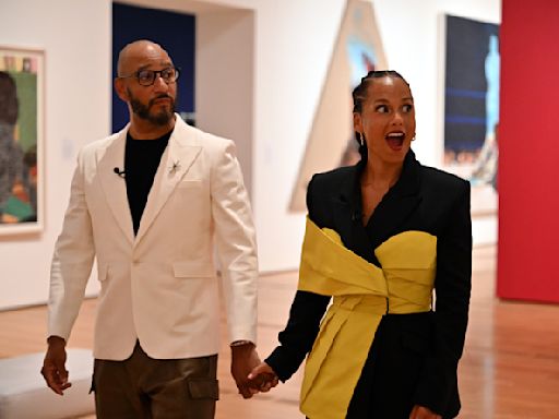 Alicia Keys and Swizz Beatz Host an Elegant Opening-Night Gala for Their Art Exhibition in Atlanta