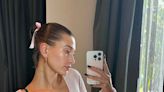 Hailey Bieber's Vacation Aesthetic Is Both Frilly and Sexy