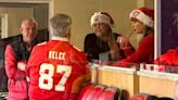 Taylor Swift's Parents and Travis Kelce's Dad Ed Mingled in Tight End's Suite Before Chiefs Game: See the Photo