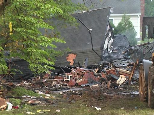 Explosion levels home in Westfield, New Jersey. Video shows damage left behind.