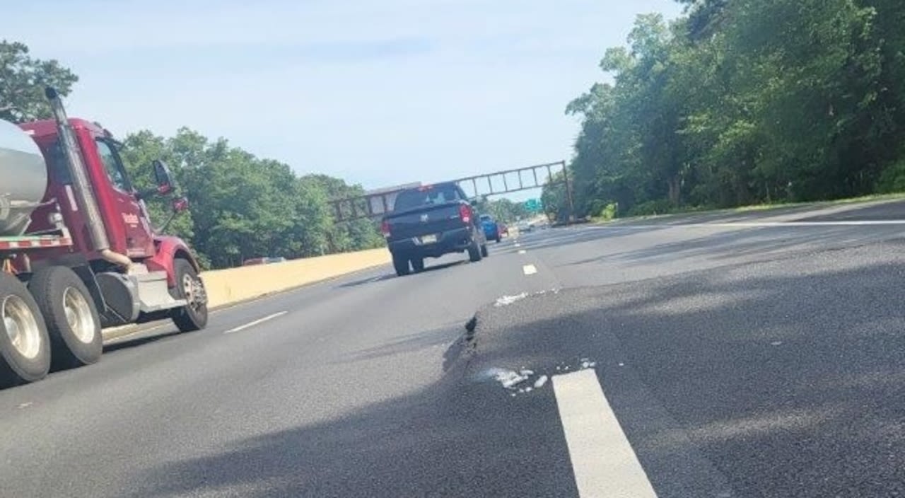 Garden State Parkway lane that buckled is repaired in time for July 4 getaway