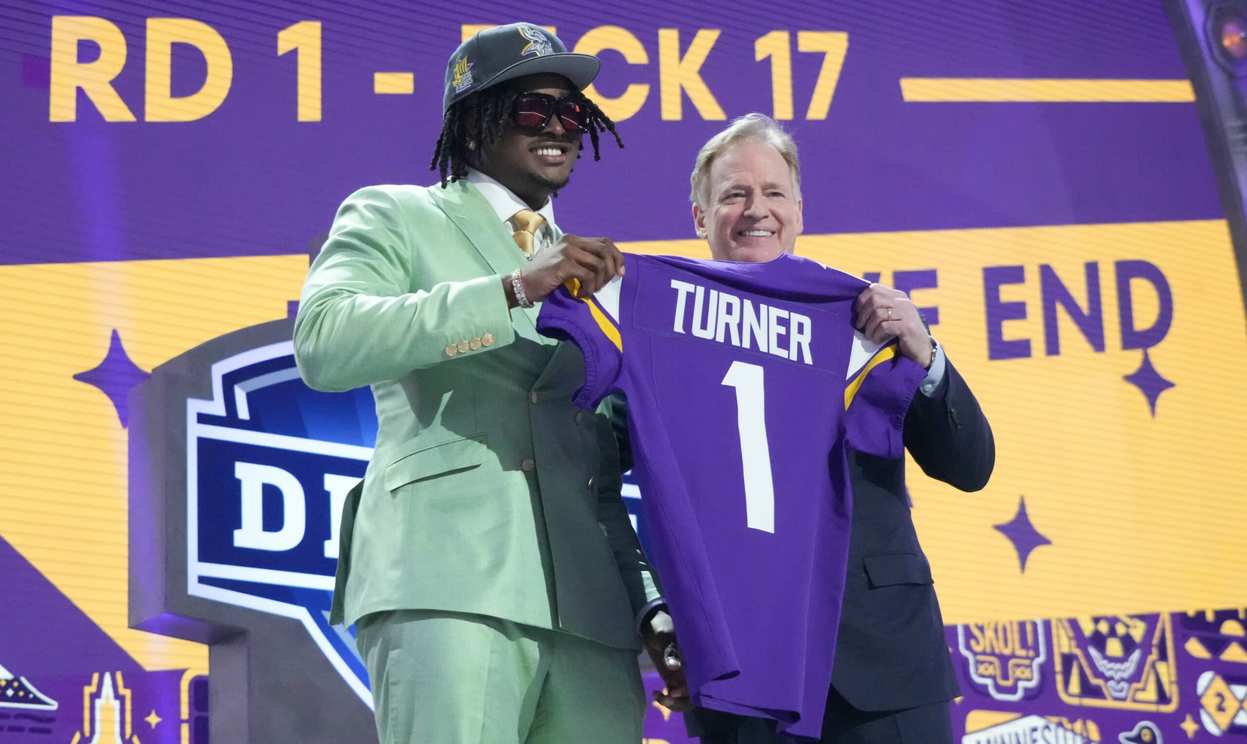 ESPN NFL draft analyst calls Dallas Turner to the Vikings ‘his favorite pick in the draft’