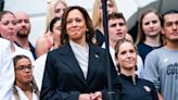 Europe mixed, US up as Kamala Harris clinches enough support for nomination