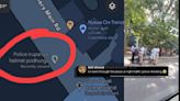 Google Map Samaritan Updates Traffic Police Spot With ‘Wear A Helmet’ Note; Internet Can’t Thank Him Enough