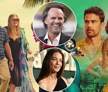 “The White Lotus” 3: así se ven Walton Goggins y Michelle Monaghan en la tercera temporada