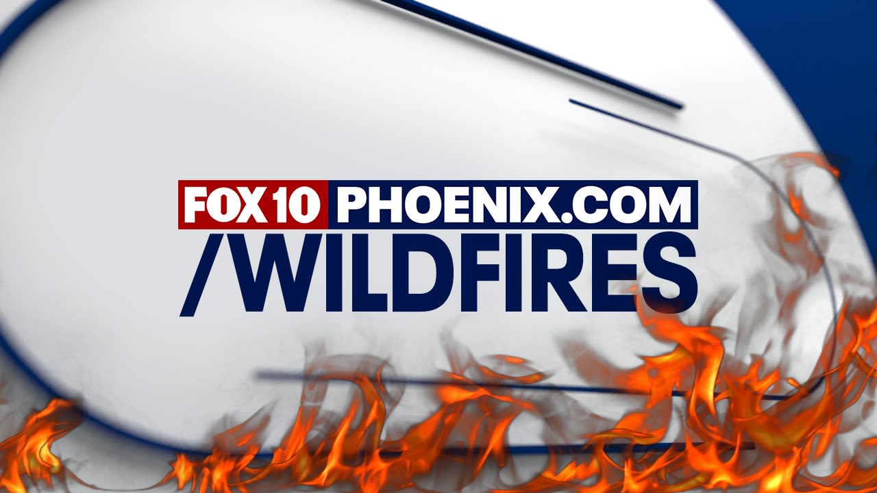 Hillside Fire sparks in Yavapai County putting 5 homes at risk and 43 homes in SET status