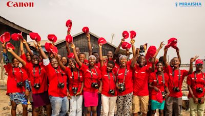 Canon celebrates 10 years of empowering African youth with the Miraisha program