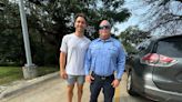 Man reunites with off-duty Austin firefighter who saved his life